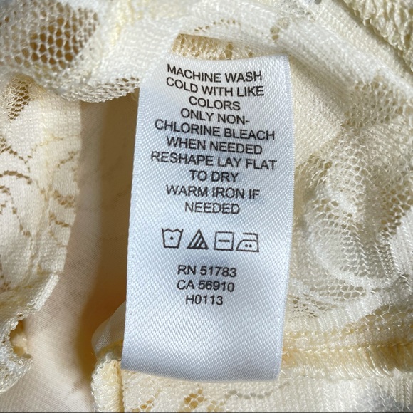 MAURICES sleeveless lace button up blouse | S - Picture 6 of 6